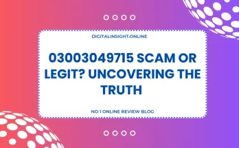 03003049715 Scam or Legit Uncovering the Truth