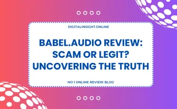 Babel.Audio Review Scam or Legit Uncovering The Truth