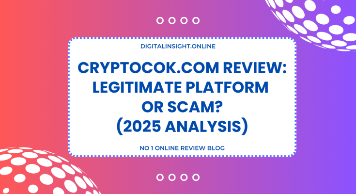 Cryptocok.com Review Legitimate Platform or Scam (2025 Analysis)