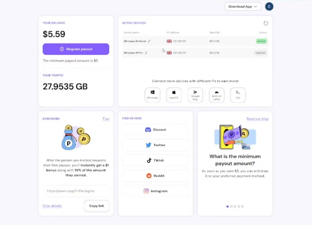 Pawns App Payment Proof