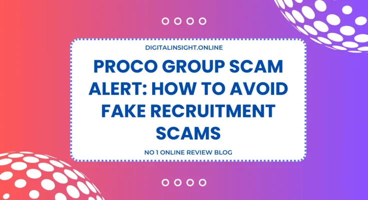 Proco Group Scam Alert How to Avoid Fake Recruitment Scams