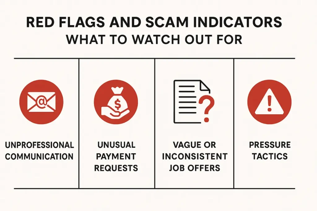 Red Flags and Scam Indicators What to Watch Out For
