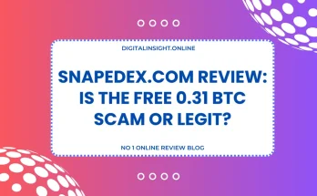 Snapedex.com Review Is the FREE 0.31 BTC Scam or Legit