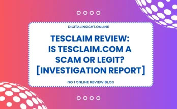 Tesclaim Review Is Tesclaim.com Scam or Legit